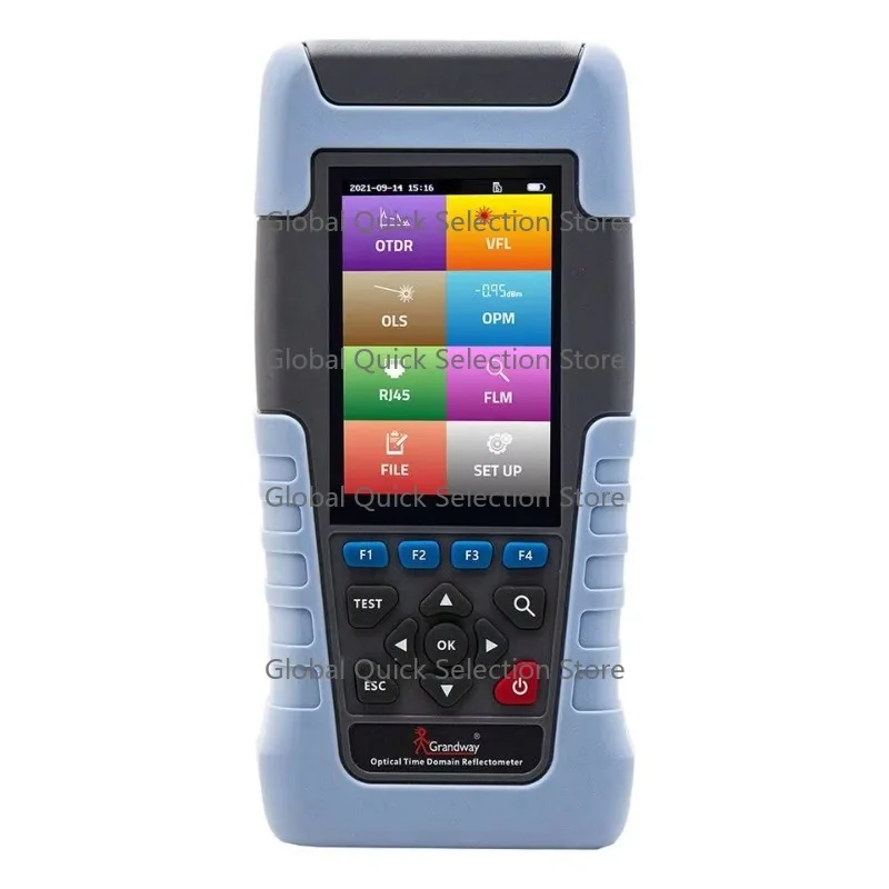 FHO1000 SM Mini OTDR Machine Fiber Optic Otdr Equipment Build in OPM,OLS,VFL,FLM,Bluetooth
FHO1000 SM Mini OTDR Machine Fiber Optic Otdr Equipment Build in OPM,OLS,VFL,FLM,Bluetooth