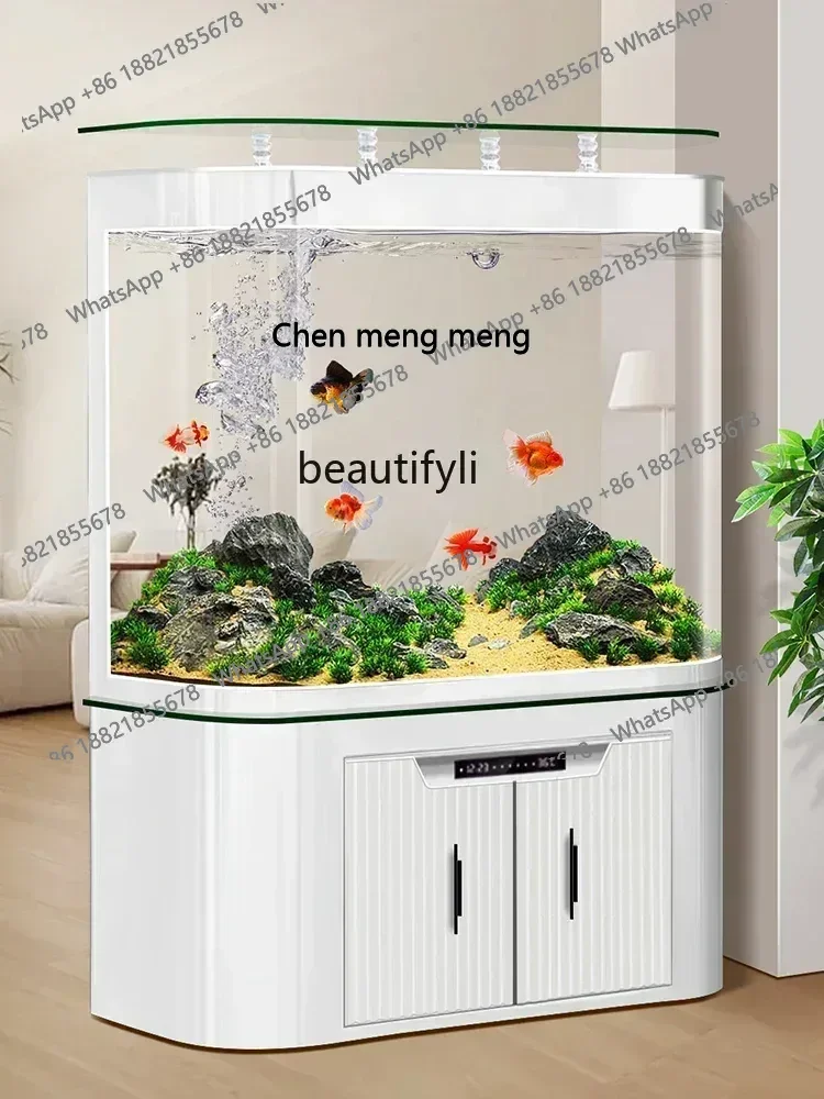 smt7486 new Fish Tank Aquarium Modern Light Luxury Bottom Filter Living Room Lazy Ecological Change Water Fish Globe with Base C
smt7486 new Fish Tank Aquarium Modern Light Luxury Bottom Filter Living Room Lazy Ecological Change Water Fish Globe with Base C