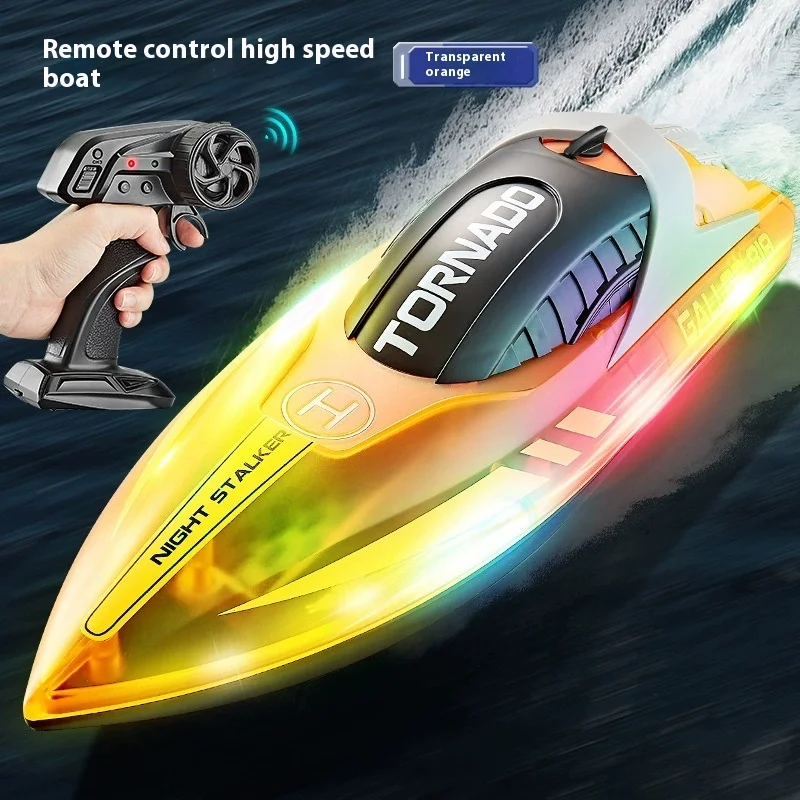 Hj819 Remote Control Boat 2.4g Remote Control High-Speed Boat Led Light Boat Rechargeable Children'S Toy Boat Boy Gift Outdoor
Hj819 Remote Control Boat 2.4g Remote Control High-Speed Boat Led Light Boat Rechargeable Children'S Toy Boat Boy Gift Outdoor