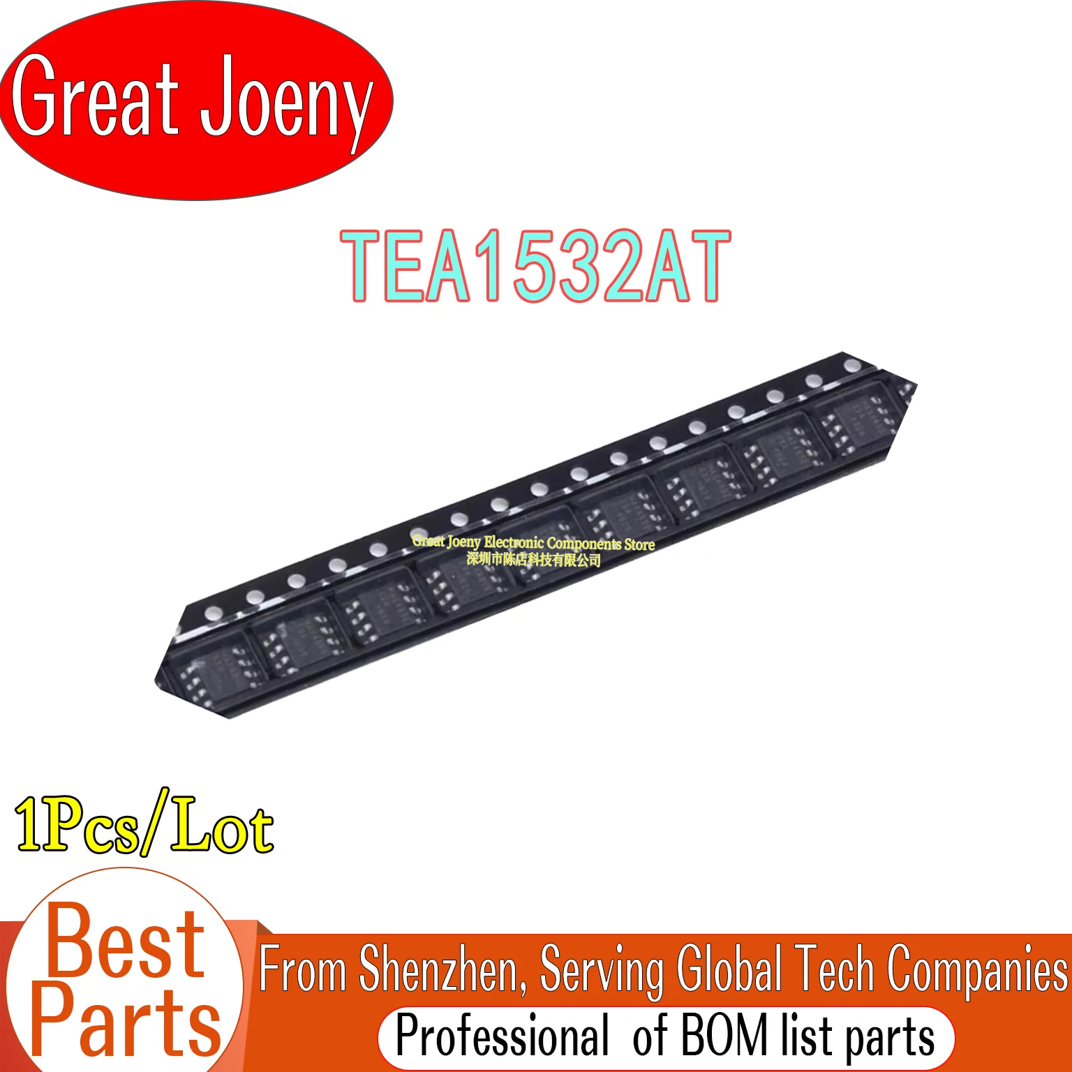 100% New Original EA1532A TEA1532AT TEA1532A IC Chipset SOP-8
100% New Original EA1532A TEA1532AT TEA1532A IC Chipset SOP-8