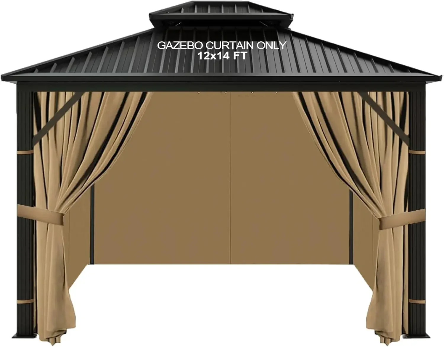 Outdoor Gazebo Curtains Waterproof Replacement Panels Sidewalls With Zipper For Patio Garden Yard Only Curtains
Outdoor Gazebo Curtains Waterproof Replacement Panels Sidewalls With Zipper For Patio Garden Yard Only Curtains