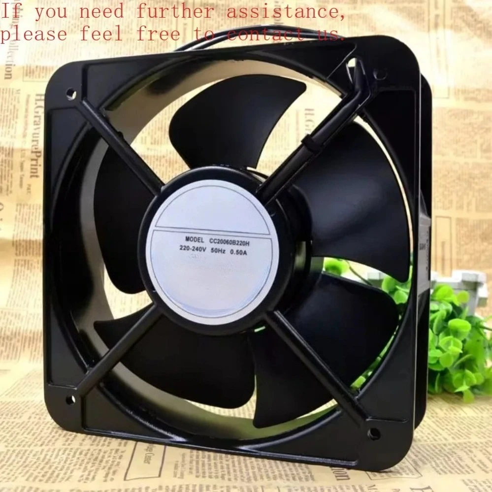 For CHIEFLY CC20060B220H 20060 20CM AC220V Axial Cooling Fan For Welding Machine Electric Control Cabinet (003)
For CHIEFLY CC20060B220H 20060 20CM AC220V Axial Cooling Fan For Welding Machine Electric Control Cabinet (003)