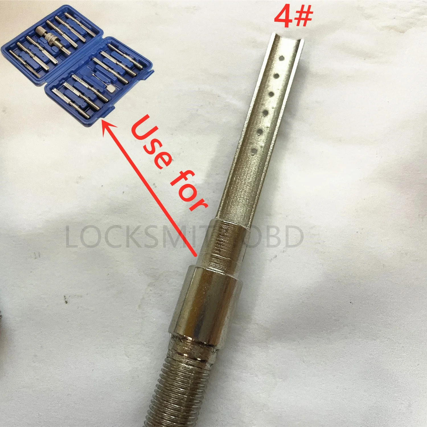 1PCS #4 TYPE Bump Kit AB KABA Bump Keys Tool Use For Bump lock Quickly Hand Kit Pro Locksmith Tools Only 1pcs
1PCS #4 TYPE Bump Kit AB KABA Bump Keys Tool Use For Bump lock Quickly Hand Kit Pro Locksmith Tools Only 1pcs