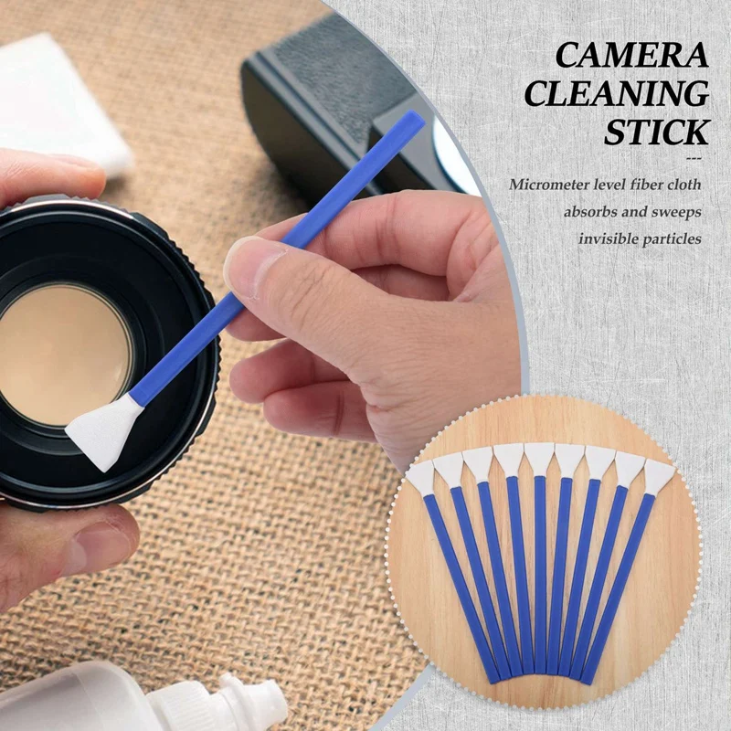 DSLR or SLR Digital Camera APS-C Sensor Cleaning Swabs (40 Swabs, No Sensor Cleaner)
DSLR or SLR Digital Camera APS-C Sensor Cleaning Swabs (40 Swabs, No Sensor Cleaner)
