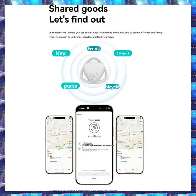 Умный Bluetooth GPS-трекер 2025 года работает с для Find My Smart Tag, анти-потерянный локатор с напоминанием, автомобильный ключ, поиск домашних животных, детей B, Smar 
Умный Bluetooth GPS-трекер 2025 года работает с для Find My Smart Tag, анти-потерянный локатор с напоминанием, автомобильный ключ, поиск домашних животных, детей B, Smar