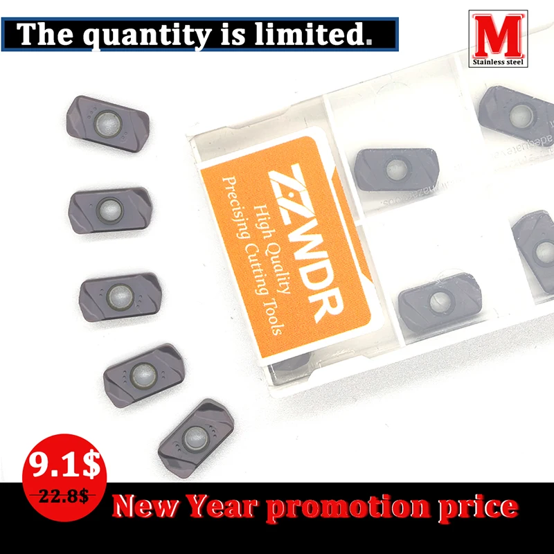 Fast Forward Feed Milling Inserts LNMU0303ZER WM1125K Lathe Tool High Quality Turning Tool For Stainless Steel
Fast Forward Feed Milling Inserts LNMU0303ZER WM1125K Lathe Tool High Quality Turning Tool For Stainless Steel