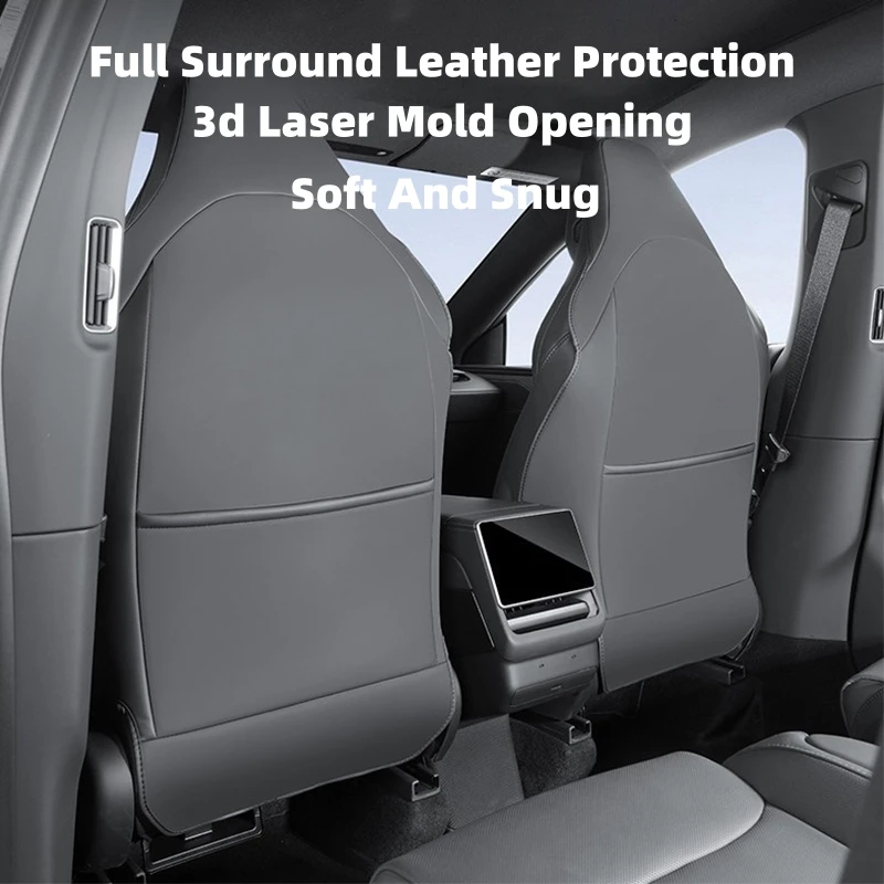 New For Tesla Model YL Six Seats 2026 Leather Car Seat Backrest Anti Kick Pad Full Surround Seat Back Anti Scratch Protector Mat
New For Tesla Model YL Six Seats 2026 Leather Car Seat Backrest Anti Kick Pad Full Surround Seat Back Anti Scratch Protector Mat