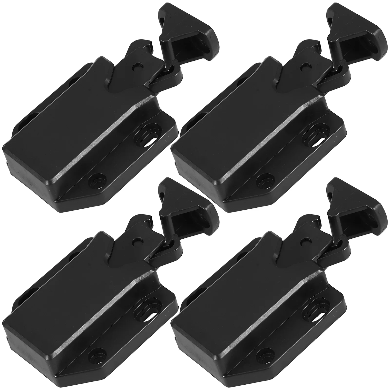 4 Pcs Rebound Buckle Latch Cabinet Push to Open Door Device Heavy Duty Hardware Catches Black Thick Plastic Easy
4 Pcs Rebound Buckle Latch Cabinet Push to Open Door Device Heavy Duty Hardware Catches Black Thick Plastic Easy