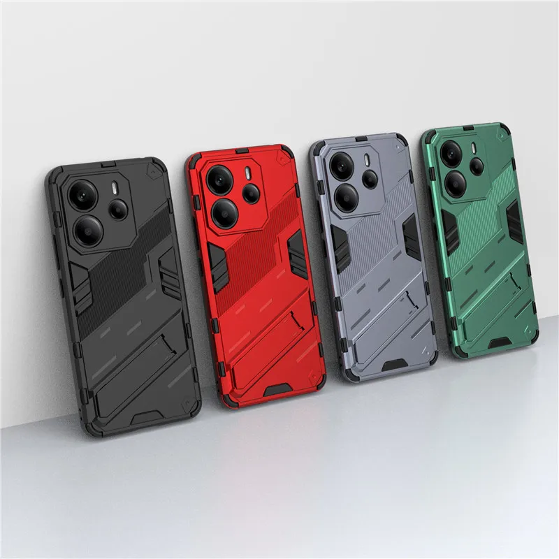 For Redmi Note 14 4G Case For Redmi Note 11 12 13 14 Pro Plus Cover Punk Style Hard Armor Bracket Shockproof Protective Bumper
For Redmi Note 14 4G Case For Redmi Note 11 12 13 14 Pro Plus Cover Punk Style Hard Armor Bracket Shockproof Protective Bumper