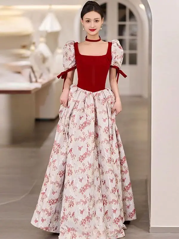 Toast Dress 2025 New Bridal Wedding Engagement French High End Evening Dress Banquet Style High End Light Luxury Dress
Toast Dress 2025 New Bridal Wedding Engagement French High End Evening Dress Banquet Style High End Light Luxury Dress