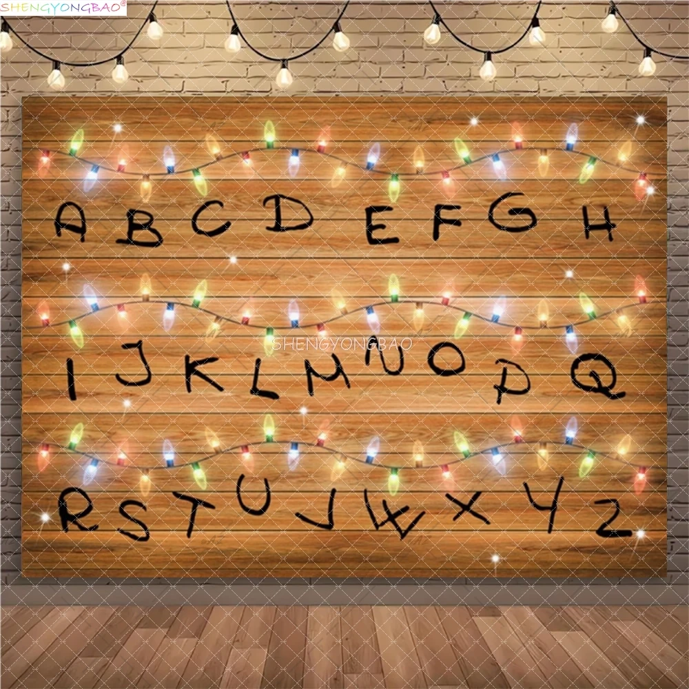 American TV Stranger Luminous Letter String Photography Backdrops Prop Alphabet Light Baby Gift Birthday Party Background ZZ-04
American TV Stranger Luminous Letter String Photography Backdrops Prop Alphabet Light Baby Gift Birthday Party Background ZZ-04