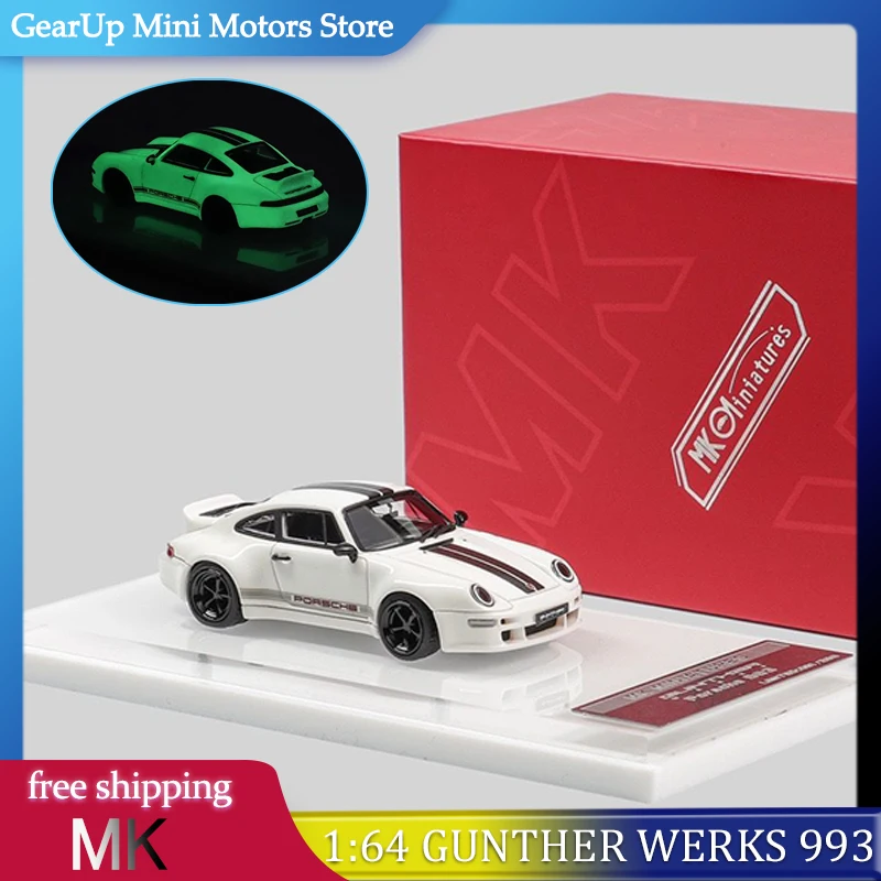 MK Miniatures 1:64 Porsche 911 Gunther Werks 993 Luminous Edition Resin Hypercar Model Night-Glow Livery Limited Collector
MK Miniatures 1:64 Porsche 911 Gunther Werks 993 Luminous Edition Resin Hypercar Model Night-Glow Livery Limited Collector