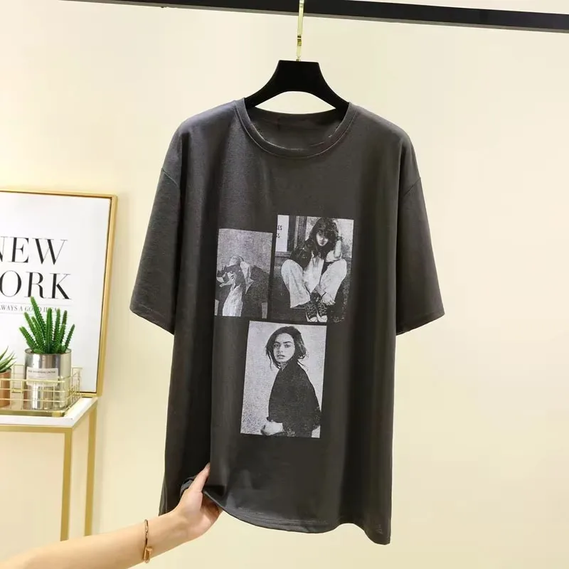 Motorcycle 2025 summer new large size loose short-sleeved round neck men's women's T-shirt casual versatile fashion cotton
Motorcycle 2025 summer new large size loose short-sleeved round neck men's women's T-shirt casual versatile fashion cotton