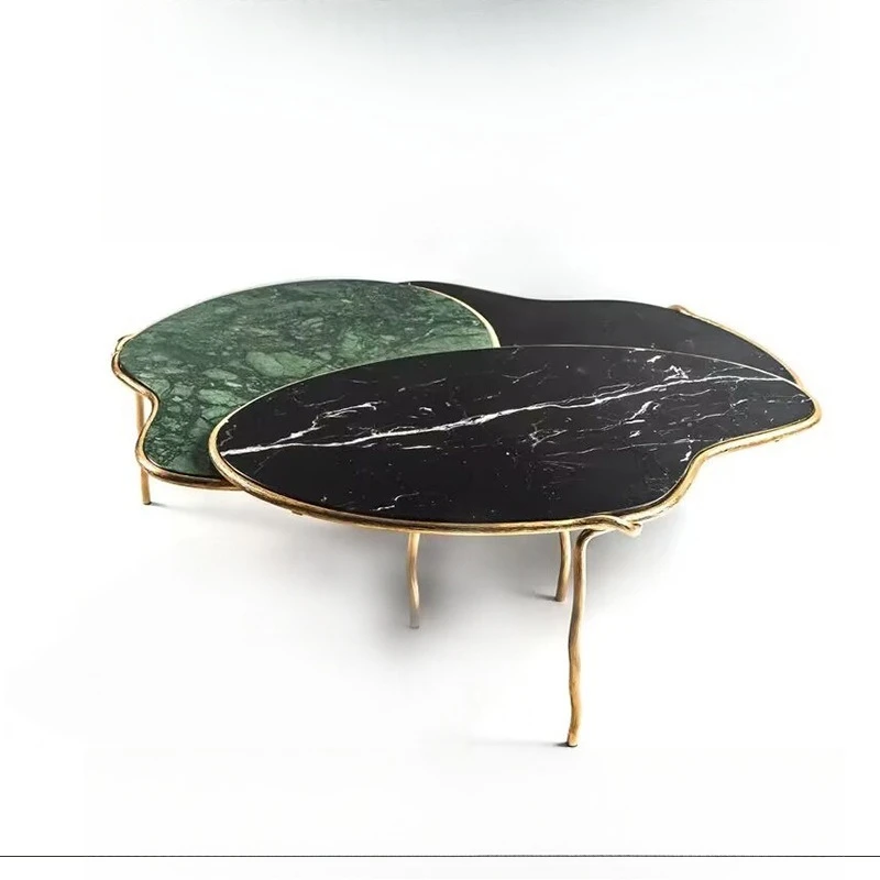 High-end luxury creative combination coffee table, modern designer luxury villa living room home coffee table
High-end luxury creative combination coffee table, modern designer luxury villa living room home coffee table