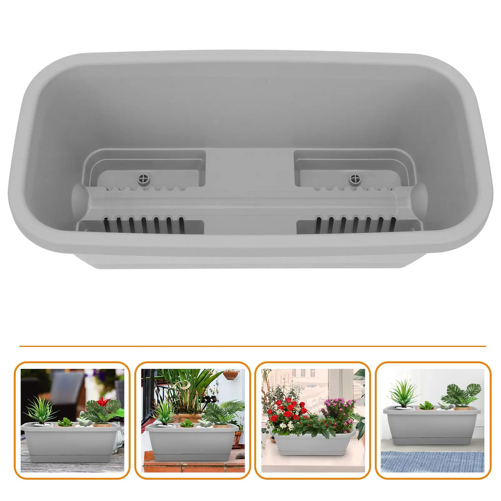 Long Rectangular Flower Pot Large Vegetable Planting Planter Container Balcony Garden Outdoor Decor Drainage Mesh Succulents
Long Rectangular Flower Pot Large Vegetable Planting Planter Container Balcony Garden Outdoor Decor Drainage Mesh Succulents