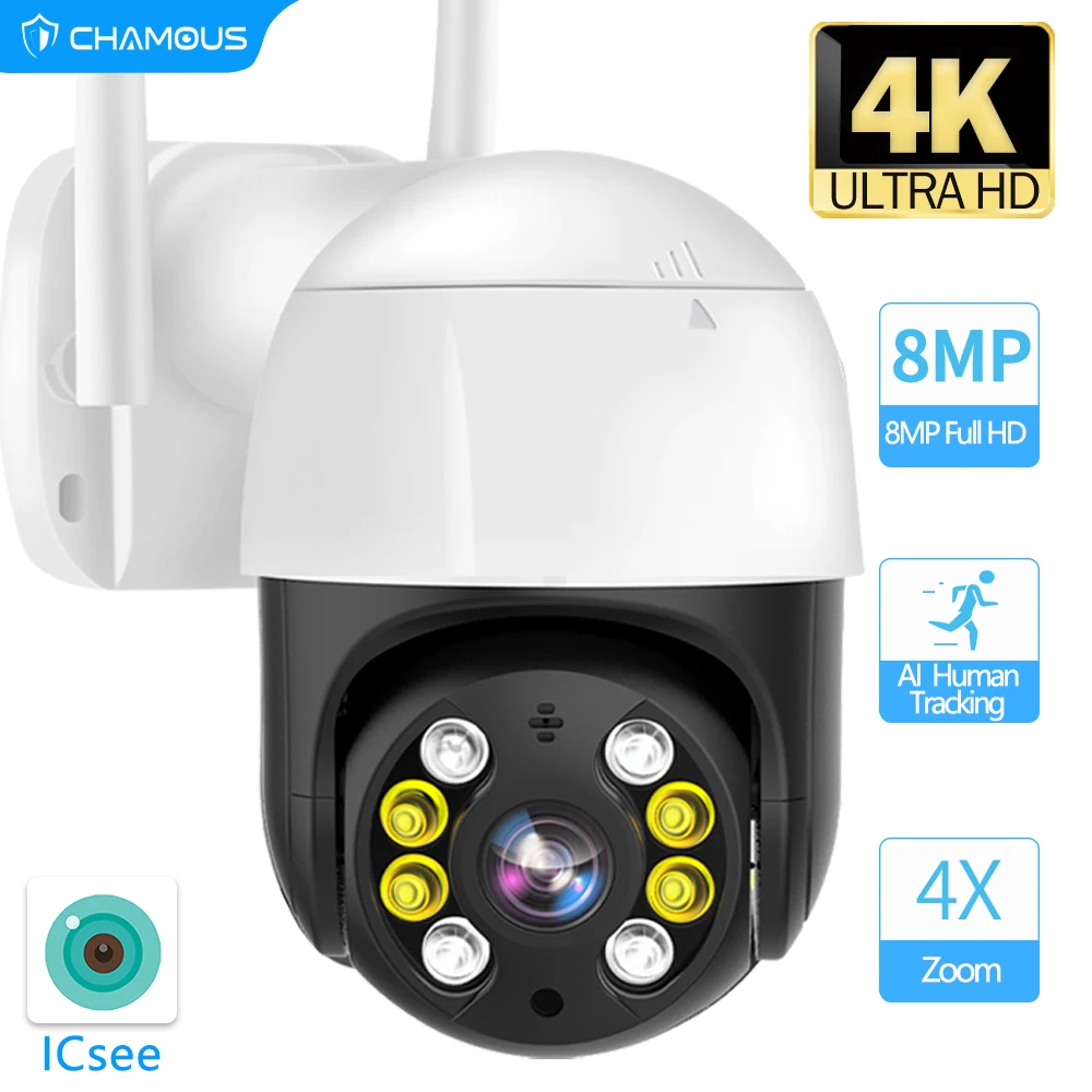 Большая распродажа, 4k, 8 Мп, Wi-Fi, IP-камера, домашняя безопасность, мини-наружная камера, автоматическое отслеживание, видеонаблюдение Alexa Nvr Icsee
Большая распродажа, 4k, 8 Мп, Wi-Fi, IP-камера, домашняя безопасность, мини-наружная камера, автоматическое отслеживание, видеонаблюдение Alexa Nvr Icsee