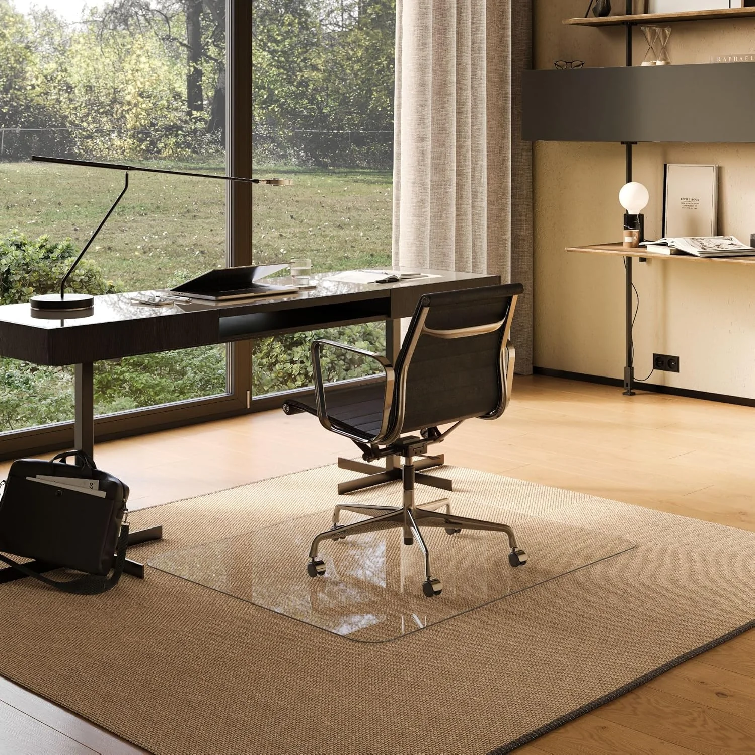 Ultra-Clear Tempered Glass Chair Mat - 36x48 Inch Tapered Edge - Protects Hardwood & Carpet Floors
Ultra-Clear Tempered Glass Chair Mat - 36x48 Inch Tapered Edge - Protects Hardwood & Carpet Floors