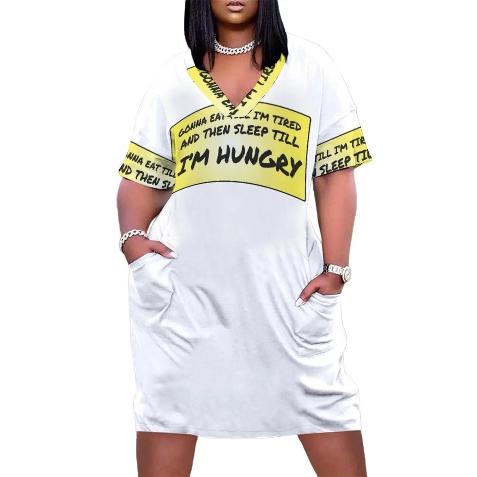 Gonna Eat Till I'm Tired Loose Pocket Dress birthday dress women's clothing summer 2025 novelties women's elegant loose dresses
Gonna Eat Till I'm Tired Loose Pocket Dress birthday dress women's clothing summer 2025 novelties women's elegant loose dresses