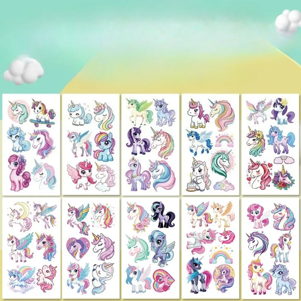 Sparkle and shine! 10-piece magical unicorn glitter tattoo set - waterproof and safe - perfect party gift and reward
Sparkle and shine! 10-piece magical unicorn glitter tattoo set - waterproof and safe - perfect party gift and reward