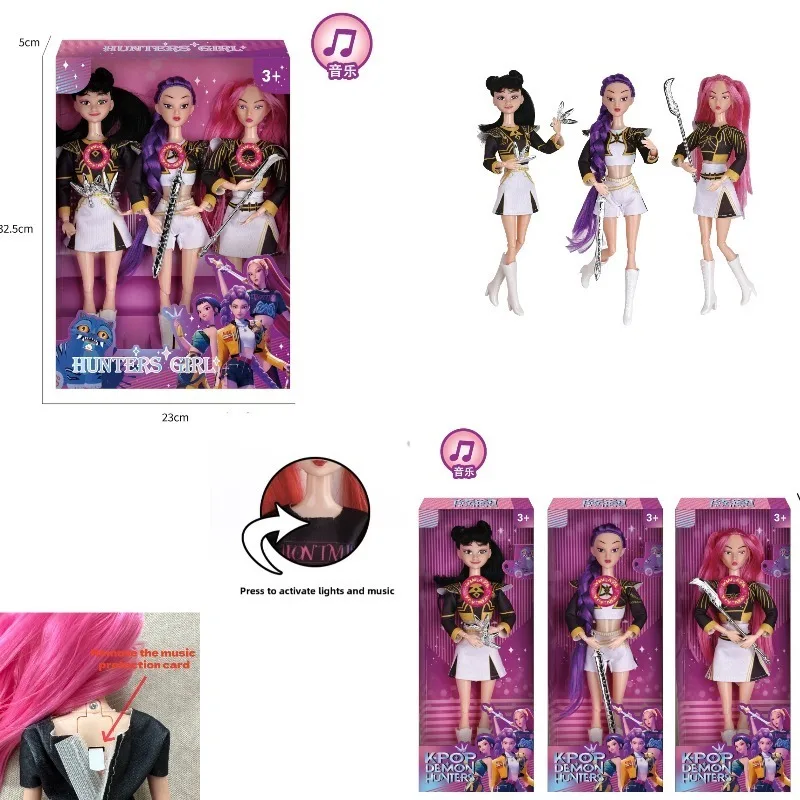 Tide-Anime Devil Cute Doll Toys, Dolls with Musical Functions, Ideal Surprise Gifts for Children, Birthday and Holiday Gifts
Tide-Anime Devil Cute Doll Toys, Dolls with Musical Functions, Ideal Surprise Gifts for Children, Birthday and Holiday Gifts