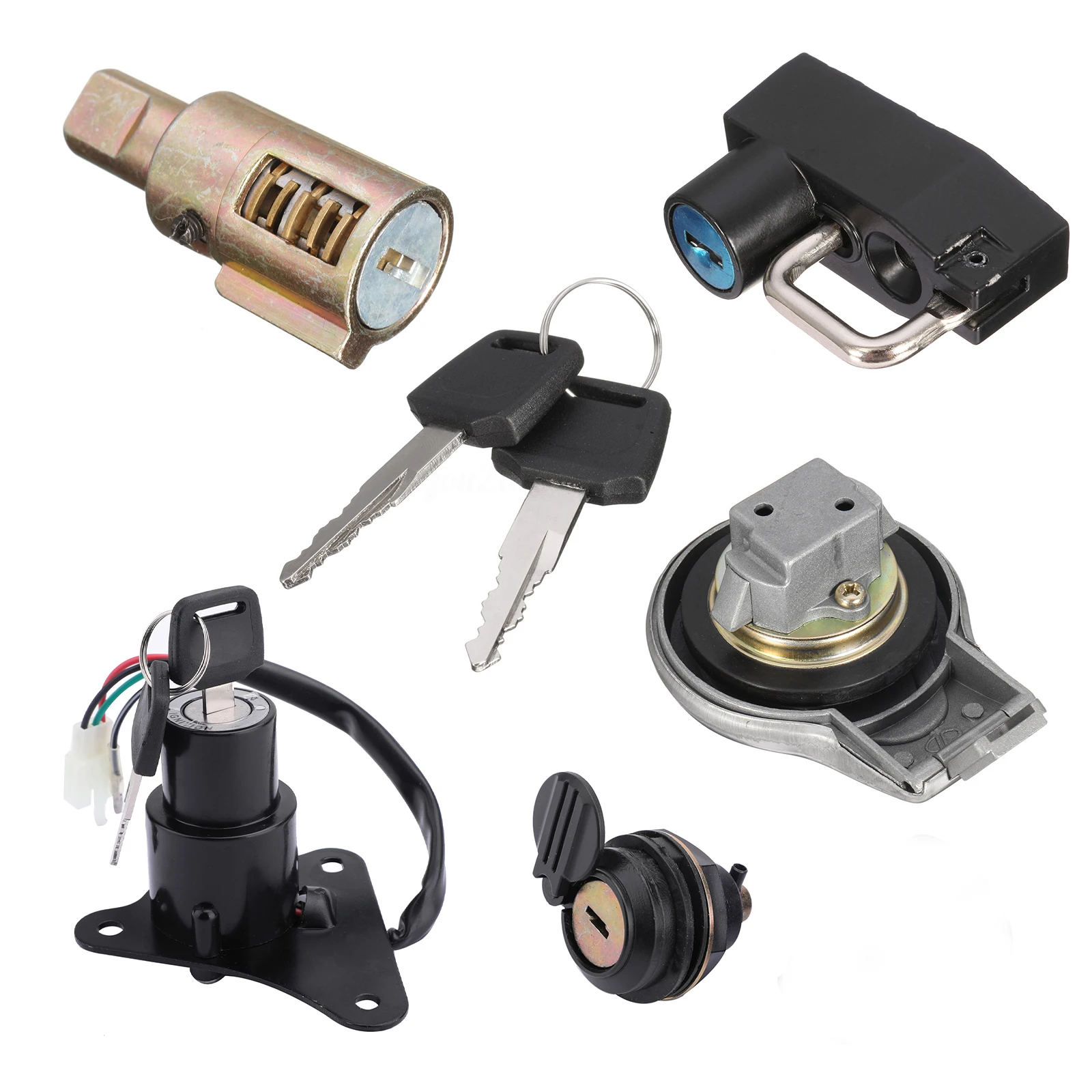 Topteng Ignition Switch Lock & Fuel Gas Cap Key Set For Yamaha Virago XV125 XV250 
Topteng Ignition Switch Lock & Fuel Gas Cap Key Set For Yamaha Virago XV125 XV250