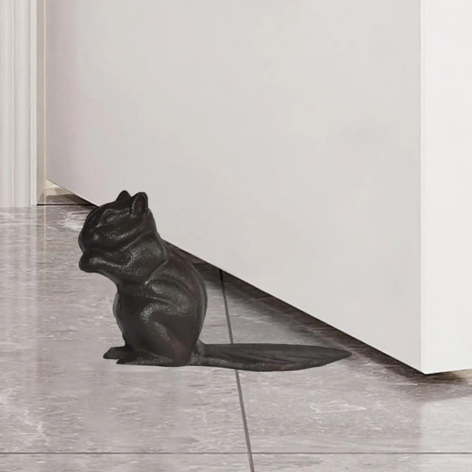 Cast Iron Door Stopper Squirrel Sculpture Doorstop Gate Wedge Ornament Vintage Design Chipmunk Floor Decor Security Door Stop
Cast Iron Door Stopper Squirrel Sculpture Doorstop Gate Wedge Ornament Vintage Design Chipmunk Floor Decor Security Door Stop
