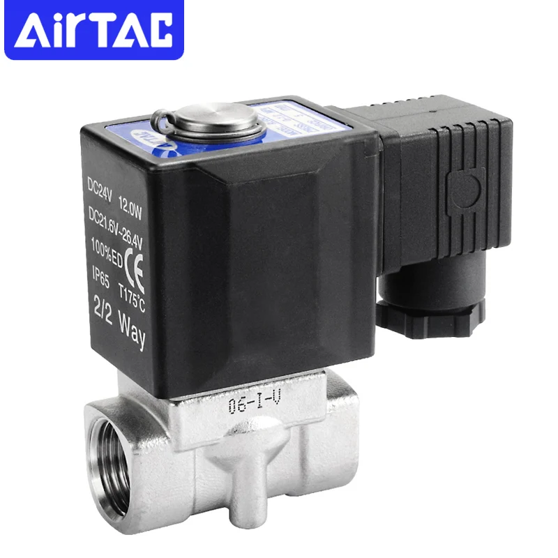 AirTAC Нержавеющая сталь 304 2L030-08 2L050-10/15 2L150 200-20 250-25 Паровой высокотемпературный электромагнитный клапан для воды 24 В постоянного тока
AirTAC Нержавеющая сталь 304 2L030-08 2L050-10/15 2L150 200-20 250-25 Паровой высокотемпературный электромагнитный клапан для воды 24 В постоянного тока