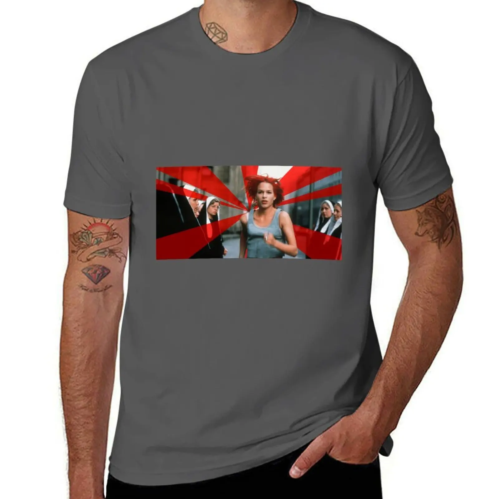 Run Lola Run Scene T-Shirt Breathable Lightweight Summer Top
Run Lola Run Scene T-Shirt Breathable Lightweight Summer Top