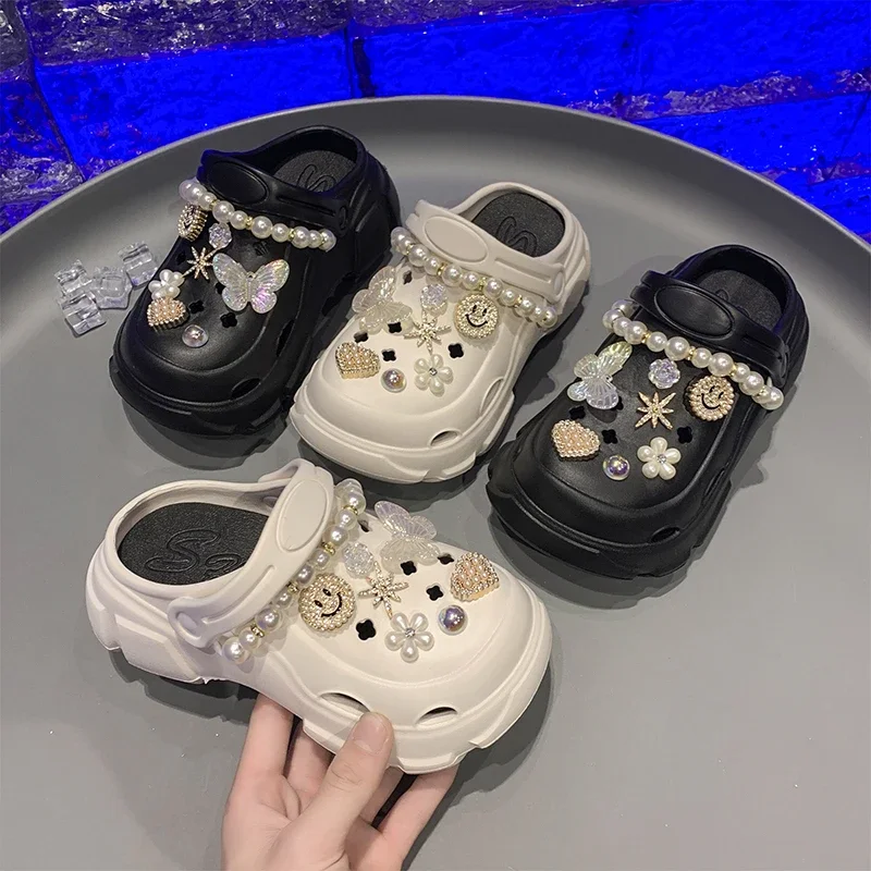 Children Casual Slippers for Girls 2025 Summer New Fashion Korean Style Soft Bottom Non-slip Versatile Chic Princess Beach Shoes
Children Casual Slippers for Girls 2025 Summer New Fashion Korean Style Soft Bottom Non-slip Versatile Chic Princess Beach Shoes