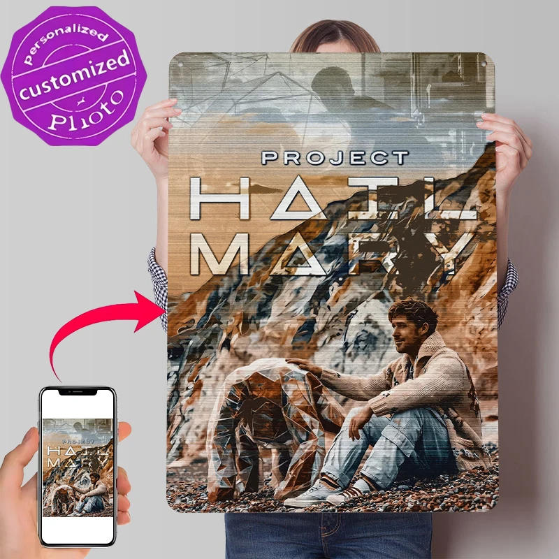 Project Hail Mary Movie Tinplate Poster Wall Art Retro Vintage Metal Signs for Fans Decoration Living Room Decor Men Wand Deko
Project Hail Mary Movie Tinplate Poster Wall Art Retro Vintage Metal Signs for Fans Decoration Living Room Decor Men Wand Deko
