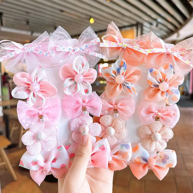 10pcs/Set Children's Hairpin Girl Princess Little Hairpin Sweet Mesh Clip Cute Does Not Hurt Hair Headdress Suit Girls Gift
10pcs/Set Children's Hairpin Girl Princess Little Hairpin Sweet Mesh Clip Cute Does Not Hurt Hair Headdress Suit Girls Gift