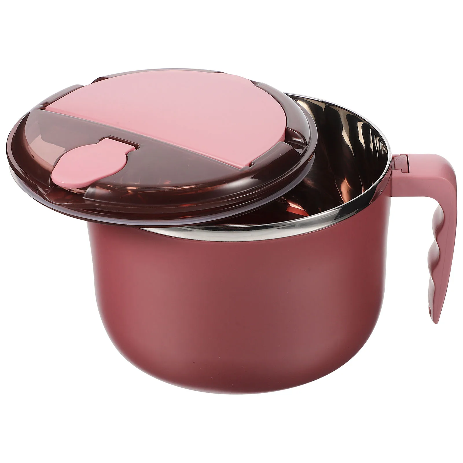 Insulated Stainless Steel Instant Noodle with Lid Ramen Soup Bowl with Handle Reusable Bento Bowl Microwave Safe Student Lunch
Insulated Stainless Steel Instant Noodle with Lid Ramen Soup Bowl with Handle Reusable Bento Bowl Microwave Safe Student Lunch