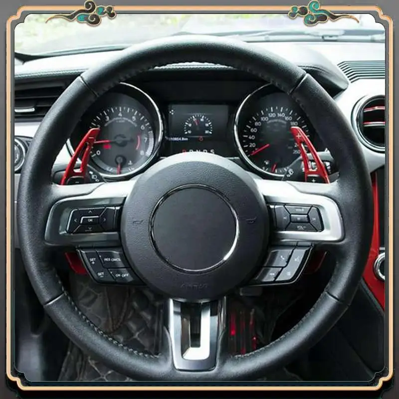 M45K-2Pcs Car Steering Wheel Shift Paddle Shifter Gear Extension For Ford Mustang 2015 2016 2017 2018 2019 2020
M45K-2Pcs Car Steering Wheel Shift Paddle Shifter Gear Extension For Ford Mustang 2015 2016 2017 2018 2019 2020