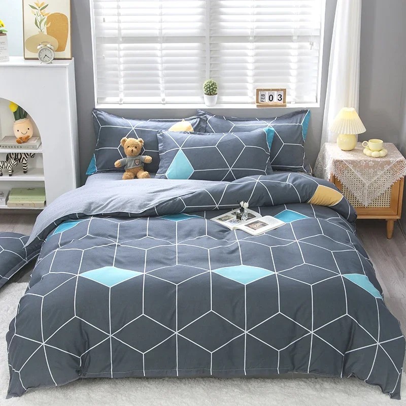 3pcs Nordic Simple Duvet Cover/ Quilt Cover Bedclothes Bed Sheet Single Double Queen King Size Qulit Covers With Pillowcases
3pcs Nordic Simple Duvet Cover/ Quilt Cover Bedclothes Bed Sheet Single Double Queen King Size Qulit Covers With Pillowcases