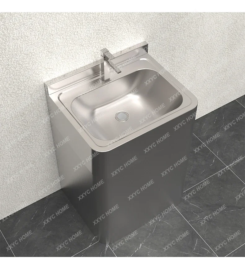 Column basin, stainless steel column basin, floor-to-ceiling sink, outdoor bathroom, integrated sink
Column basin, stainless steel column basin, floor-to-ceiling sink, outdoor bathroom, integrated sink