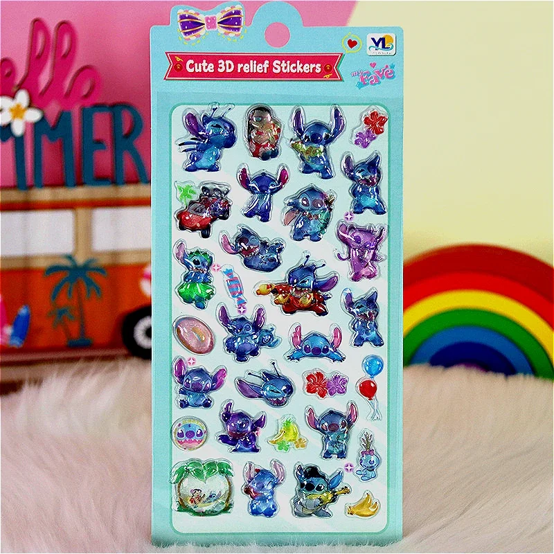 Cartoon Lilo and Stitch Resin Stickers Kawaii Anime My Melody Kuromi 3D Relief Stickers Accessories for Stationery Decoration
Cartoon Lilo and Stitch Resin Stickers Kawaii Anime My Melody Kuromi 3D Relief Stickers Accessories for Stationery Decoration