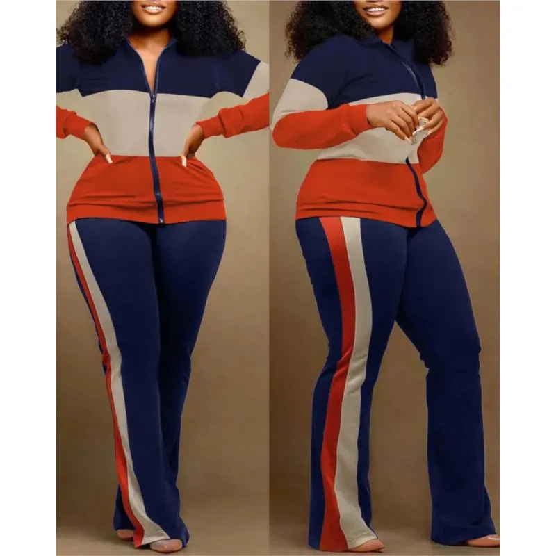 Autumn Geometric Print Two Piece Sets Womens Simple Zip Up Top Pants Set Outifits Fashion Tracksuits Casual Elegant 2 Piece Sets
Autumn Geometric Print Two Piece Sets Womens Simple Zip Up Top Pants Set Outifits Fashion Tracksuits Casual Elegant 2 Piece Sets