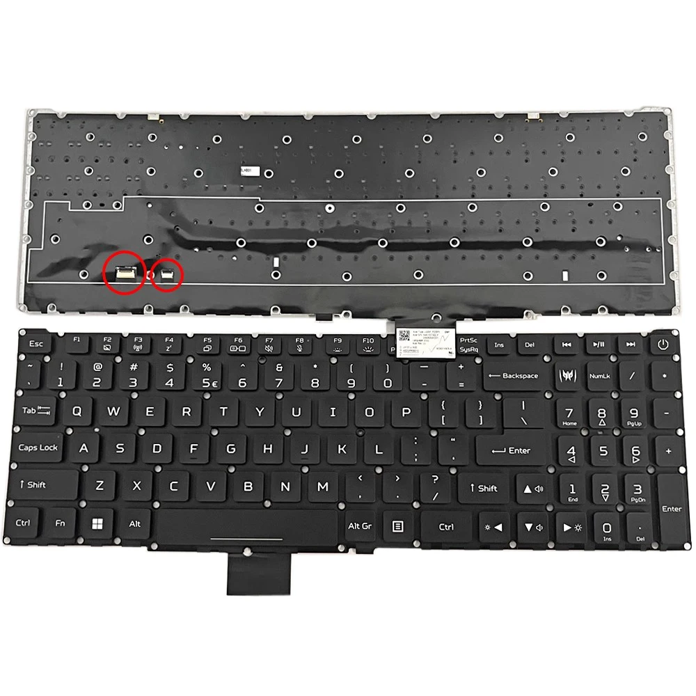 Клавиатура с RGB-подсветкой для ACER Predator Helios 16 18 PH18-71 N23C13 PH18-72 PH16-71 PH16-72 PHN18-71 PHN16S-71 PH315-55 PH317-57
Клавиатура с RGB-подсветкой для ACER Predator Helios 16 18 PH18-71 N23C13 PH18-72 PH16-71 PH16-72 PHN18-71 PHN16S-71 PH315-55 PH317-57
