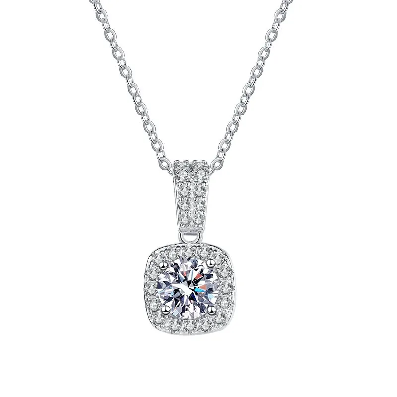 HK0004 Lefei модное модное роскошное классическое 1CT белое квадратное ожерелье из муассанита для женщин s925 серебро вечерние элегантные ювелирные изделия подарок
HK0004 Lefei модное модное роскошное классическое 1CT белое квадратное ожерелье из муассанита для женщин s925 серебро вечерние элегантные ювелирные изделия подарок
