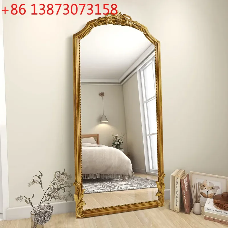 French engraved retro American dressing home cloakroom clothing store fitting mirror
French engraved retro American dressing home cloakroom clothing store fitting mirror