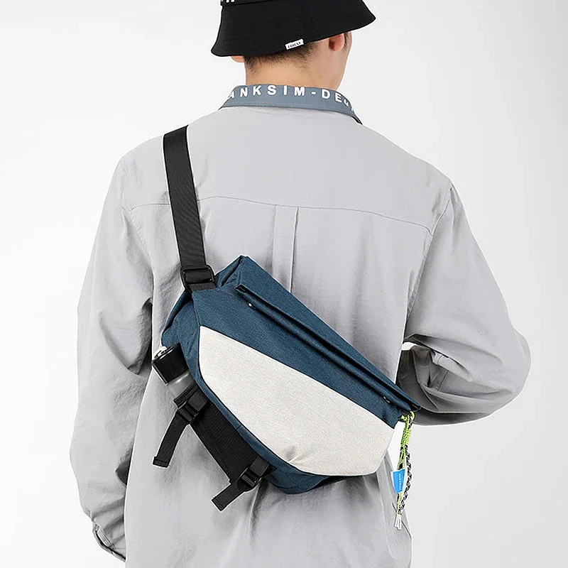 Sling Bag Color Matching Chest Bags Men Multipurpose Crossbody Bag Waterproof Shoulder Backpack Casual Daypack For Travel
Sling Bag Color Matching Chest Bags Men Multipurpose Crossbody Bag Waterproof Shoulder Backpack Casual Daypack For Travel