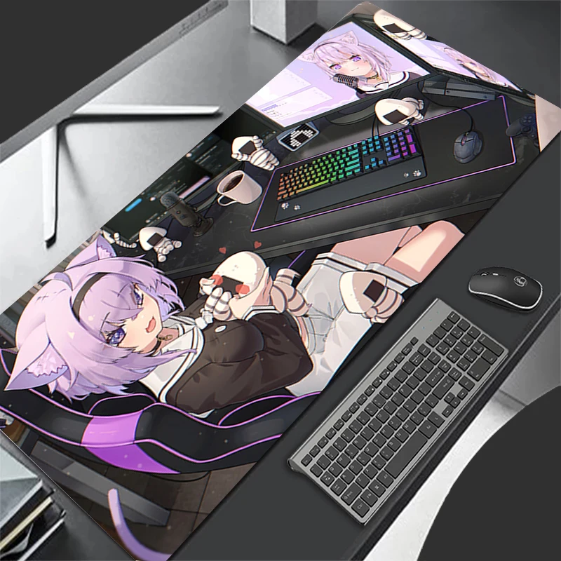 Mousepad Computer Gaming Accessories Keyboard Pad Office PC Rubber H-hololive Nekomata Okayu Mouse Pad Decoracion Desk Mouse Mat
Mousepad Computer Gaming Accessories Keyboard Pad Office PC Rubber H-hololive Nekomata Okayu Mouse Pad Decoracion Desk Mouse Mat