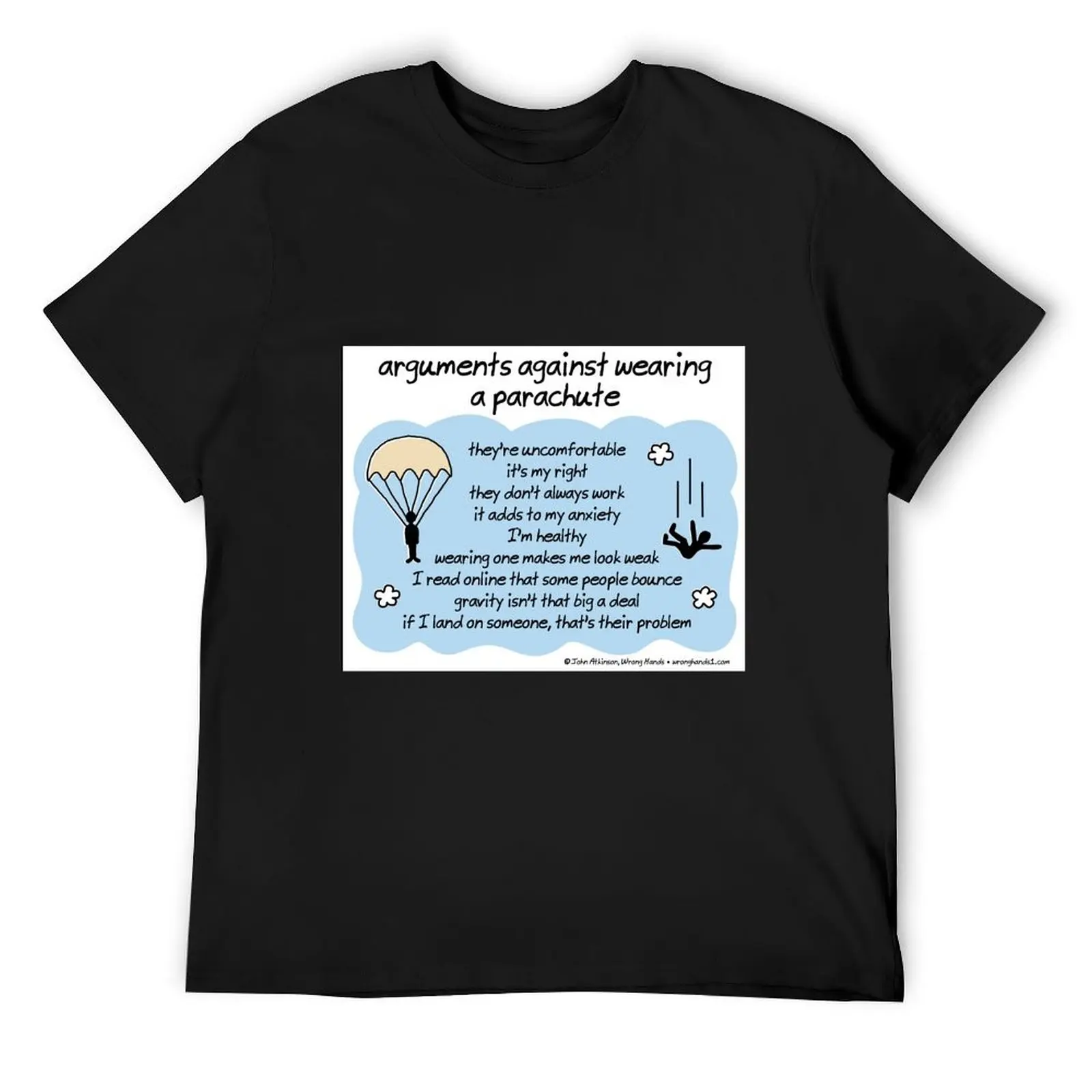 arguments against wearing a parachute T-Shirt customs design your own graphic t shirts T-shirt men
arguments against wearing a parachute T-Shirt customs design your own graphic t shirts T-shirt men