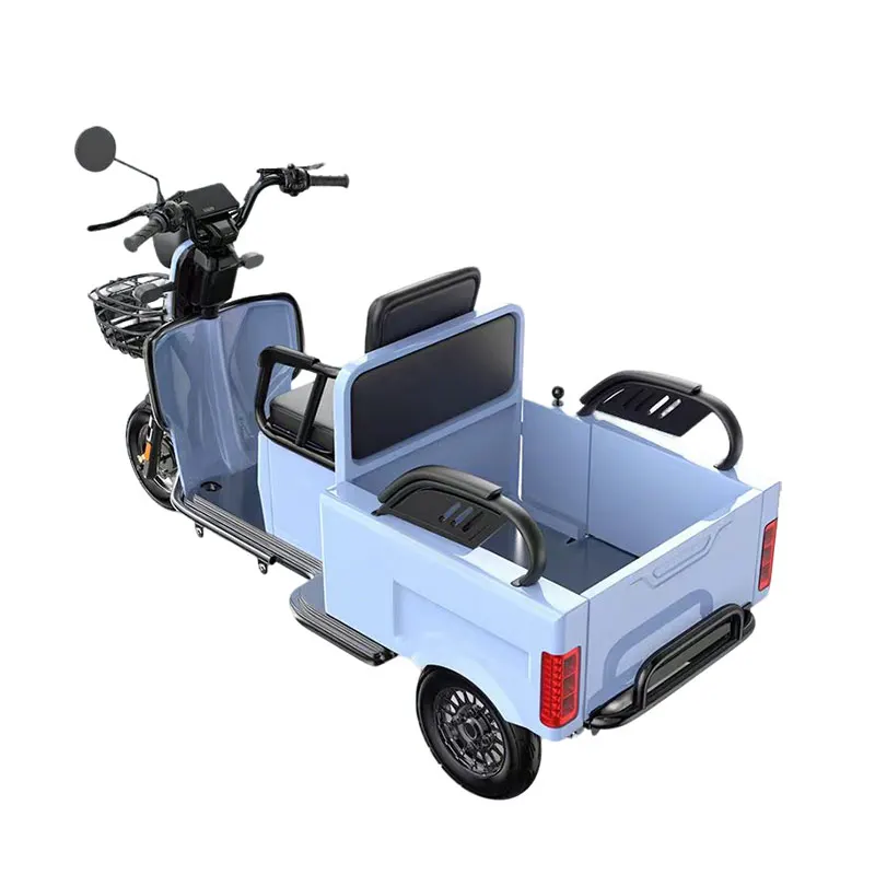 60V 1KW motor electric tricycle open body for freight 100-130 kilometers battery life
60V 1KW motor electric tricycle open body for freight 100-130 kilometers battery life