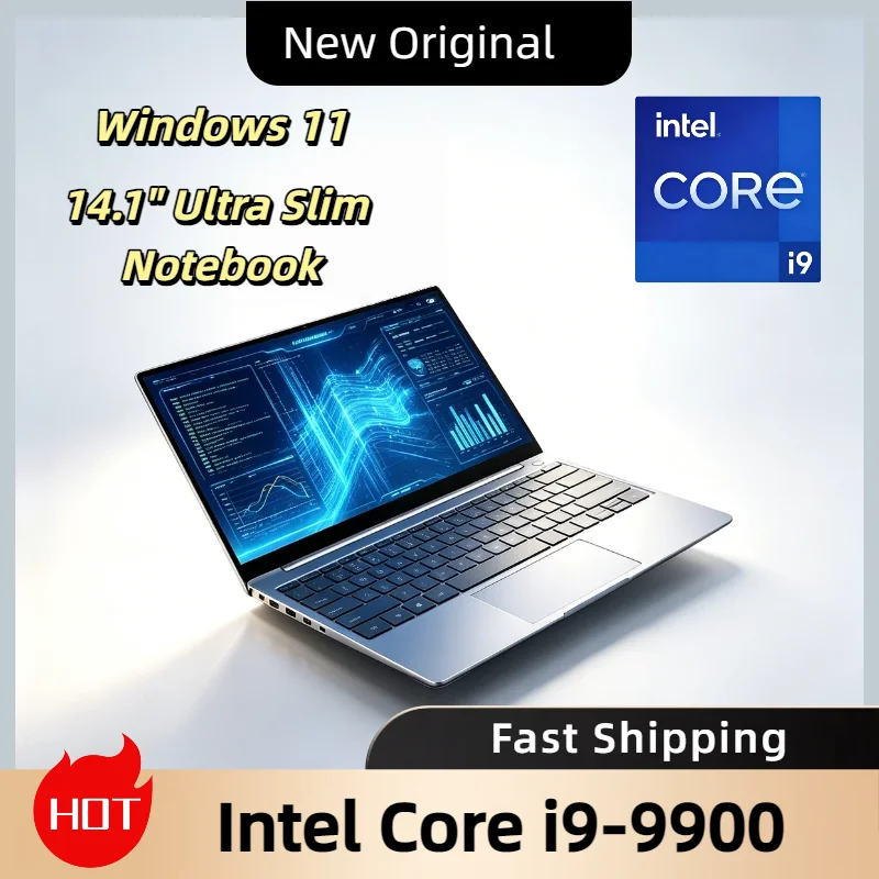 2026 NEW Intel Core i9 9900 14.1 Inch Laptop 32GB RAM 2TB SSD Windows 11 Ultra Slim Gaming PC Gamer Office 1920x1080 HD
2026 NEW Intel Core i9 9900 14.1 Inch Laptop 32GB RAM 2TB SSD Windows 11 Ultra Slim Gaming PC Gamer Office 1920x1080 HD