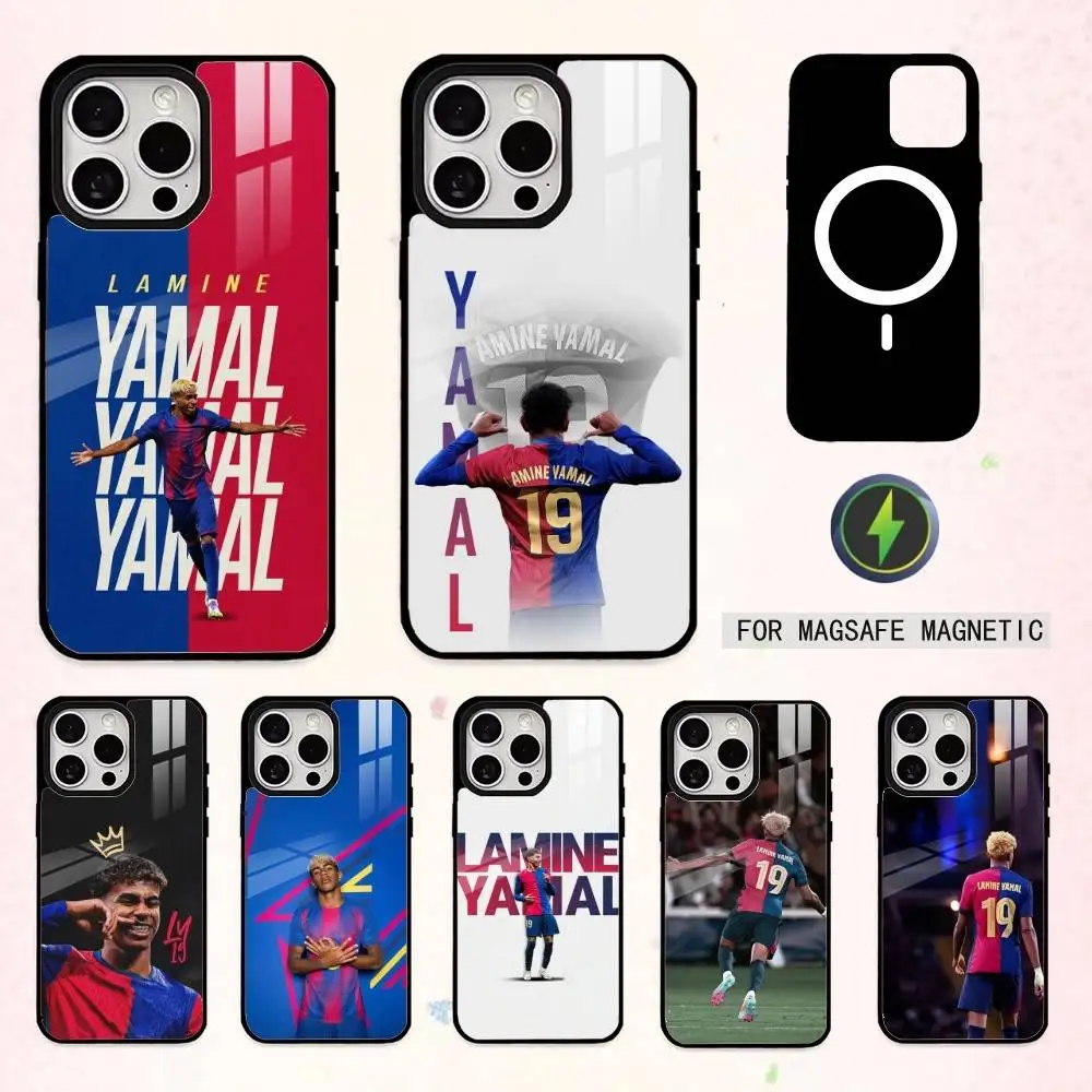 Sport L-Lamine Y-Yamal Phone Case For iPhone17,16,15,14,13,12,11 Plus,Pro Max Magnetic For Magsafe Wireless Charging
Sport L-Lamine Y-Yamal Phone Case For iPhone17,16,15,14,13,12,11 Plus,Pro Max Magnetic For Magsafe Wireless Charging