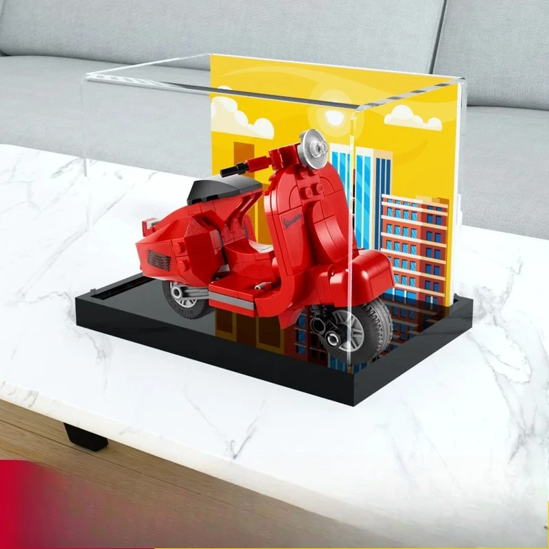 Acrylic Display Case & Dust Cover for LEGO 40517 Motorcycle Building Set
Acrylic Display Case & Dust Cover for LEGO 40517 Motorcycle Building Set