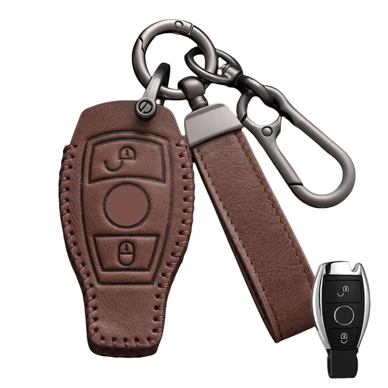 New Soft Leather Car Key Case Cover Shell for Mercedes Benz W203 W204 W212 C180 GLK300 CLS CLK CLA SLK C S E Class Accessories
New Soft Leather Car Key Case Cover Shell for Mercedes Benz W203 W204 W212 C180 GLK300 CLS CLK CLA SLK C S E Class Accessories