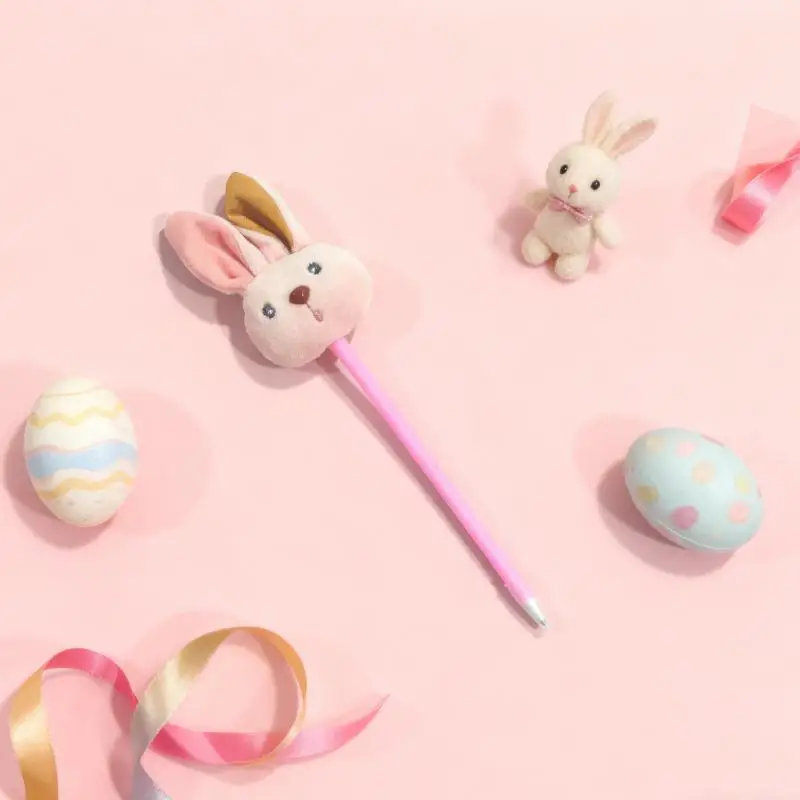 New New Kawaii Easter Long Ear Rabbit Plush Ballpoint Pen Cute Animal Writing Pen School Office Supplies Stationery Student Gift
New New Kawaii Easter Long Ear Rabbit Plush Ballpoint Pen Cute Animal Writing Pen School Office Supplies Stationery Student Gift