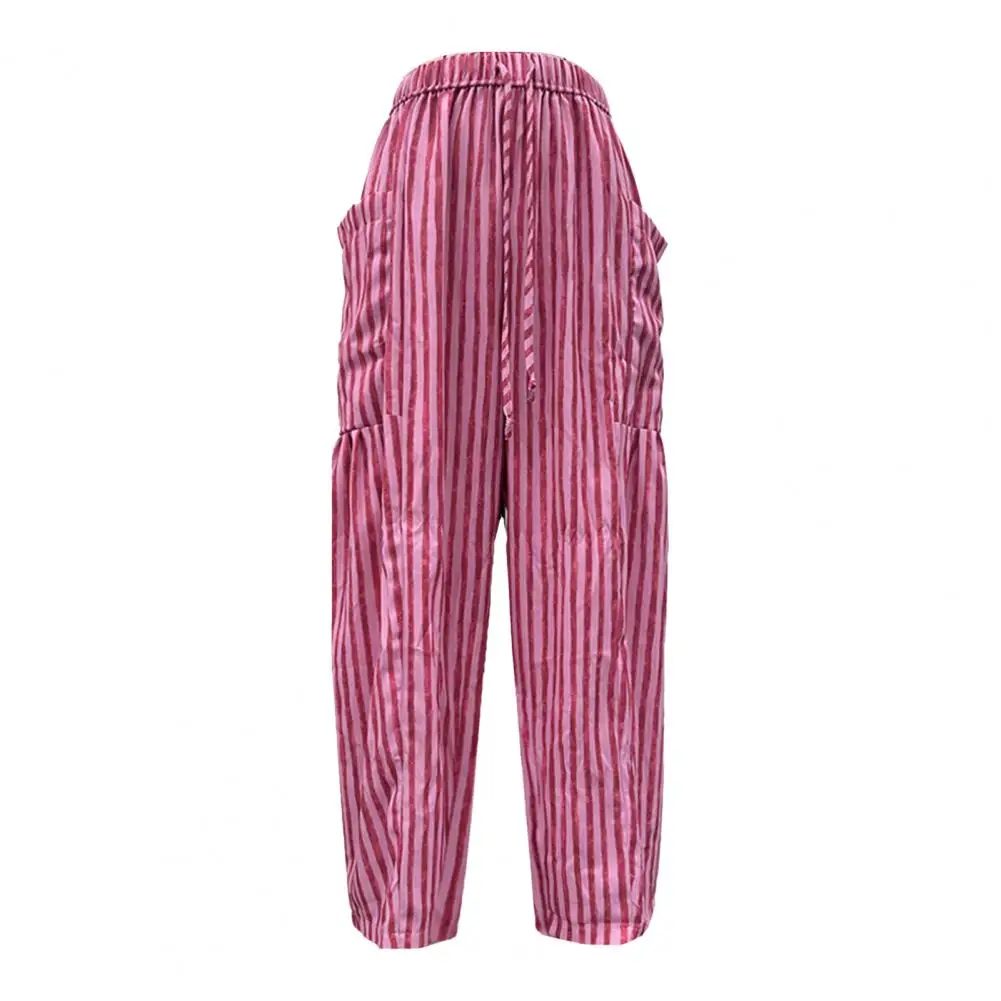 Women Pants Wide Leg Trousers Women’s Wide Leg Pants with Elastic Waist Striped Trousers with Pockets Comfortable Work Travel
Women Pants Wide Leg Trousers Women’s Wide Leg Pants with Elastic Waist Striped Trousers with Pockets Comfortable Work Travel